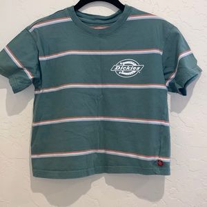 Dickies Striped Crop Top